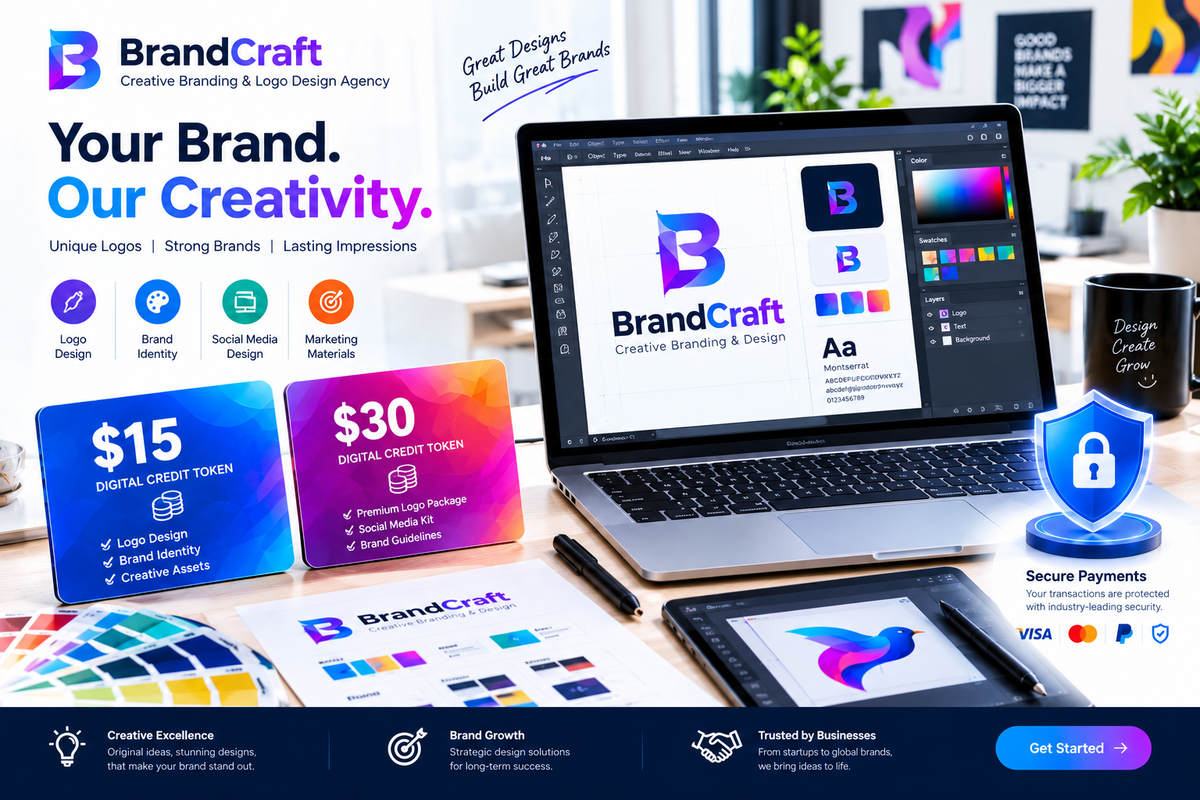 Brand Logo & Social Kit Design Package