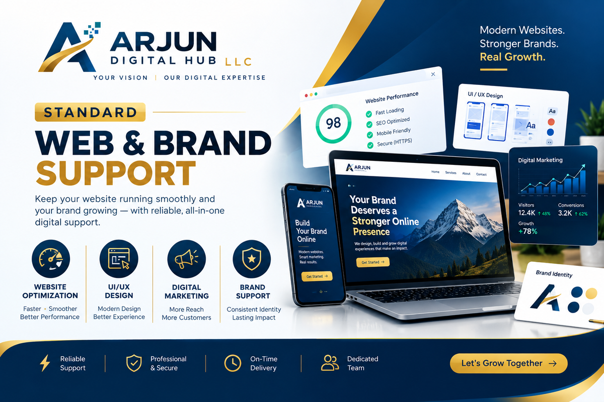Standard Web & Brand Support